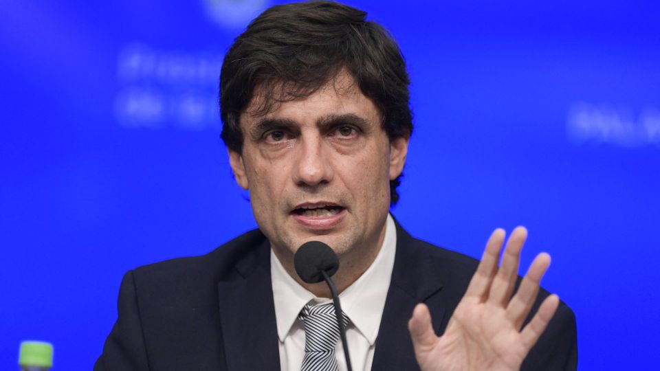 El ministro Hernán Lacunza.