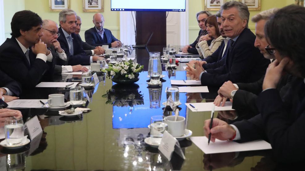 Macri reunión de Gabinete