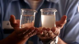 El cambio climático y las altas tasas de urbanización están haciendo que el aproximadamente la mitad de la población mundial viva en regiones con escasez de agua dulce durante al menos un mes al año.