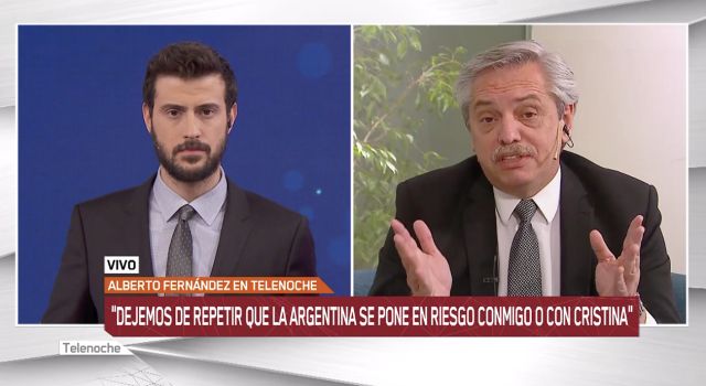 Alberto Fernández no tomó de la mejor manera la pregunta por la inflación.