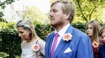 Máxima de Holanda y su familia, devastados en el funeral de la princesa Cristina