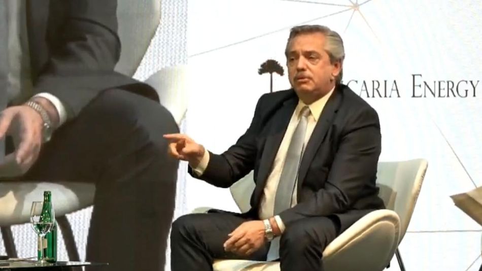 Alberto Fernandez en el Malba