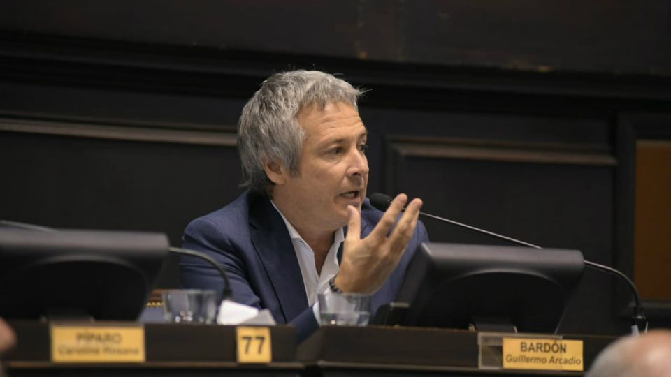 El diputado bonaerense Guillermo Bardón