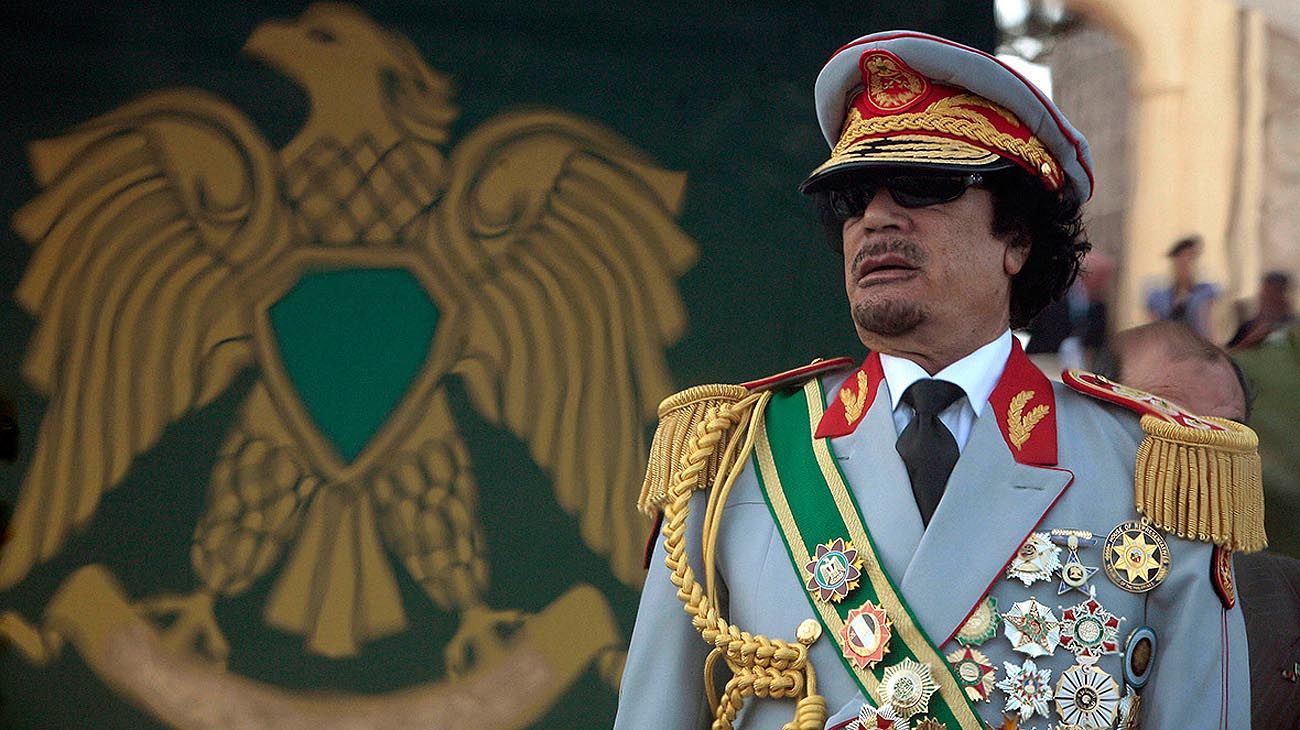 Muamar el Gadafi Ex Líder y Guía de la Revolución libio