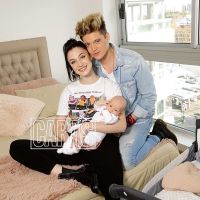 Lionel Ferro y su pareja, Amira Chediak, presentan a su hija, Roma