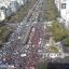 Social movements block Av. 9 de Julio as economy renews dive 