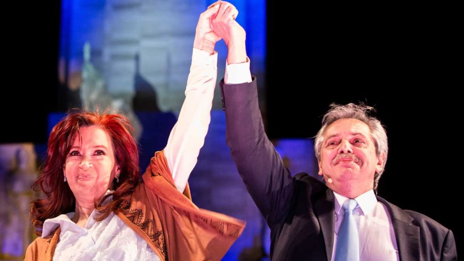 Alberto Fernández y Cristina Fernández de Kirchner