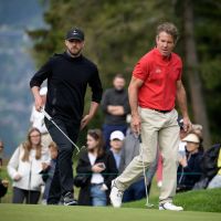 Justin Timberlake se divirtió jugando al golf con Denis Quaid