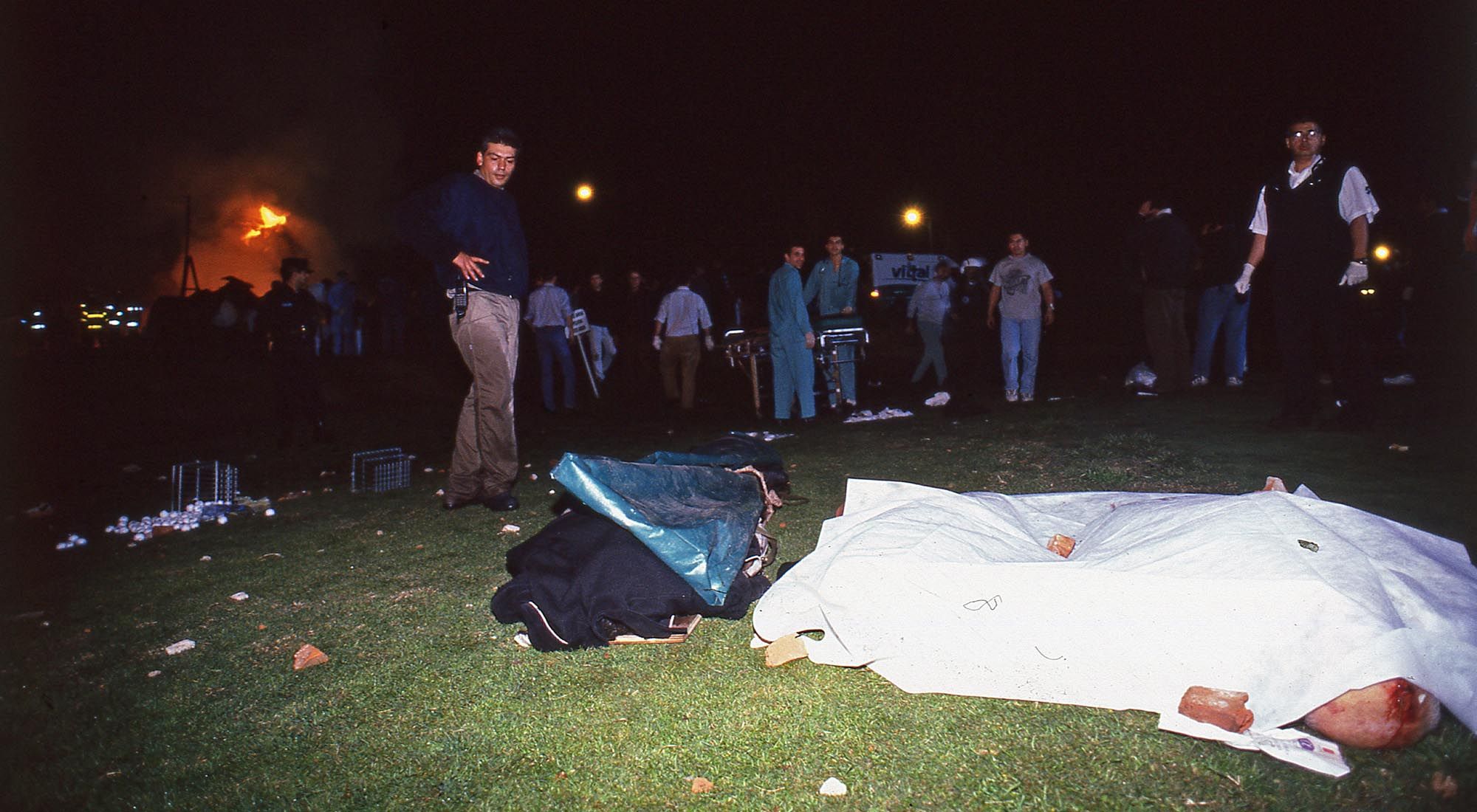 Galería de las fotos históricas de la tragedia de LAPA