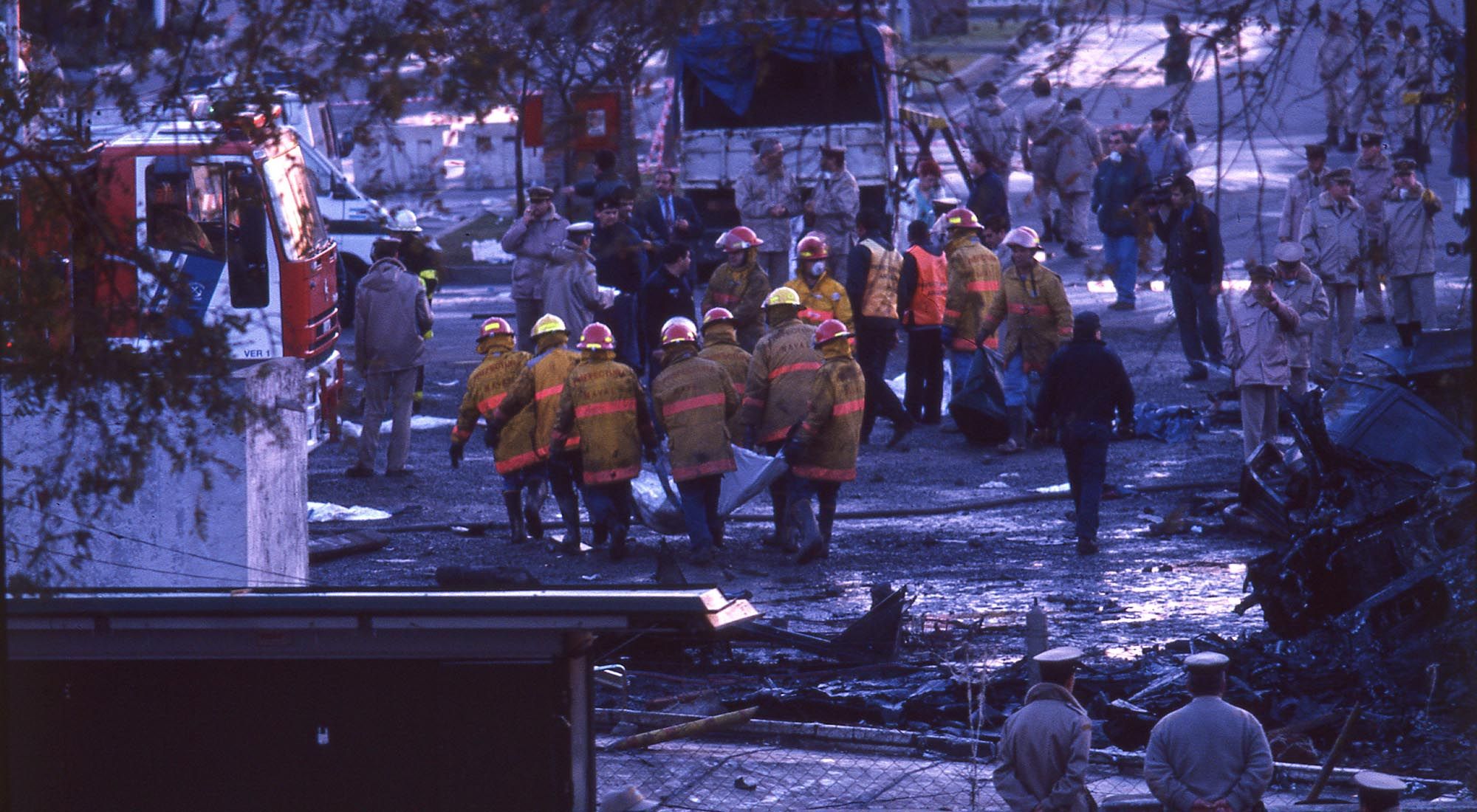 Galería de las fotos históricas de la tragedia de LAPA