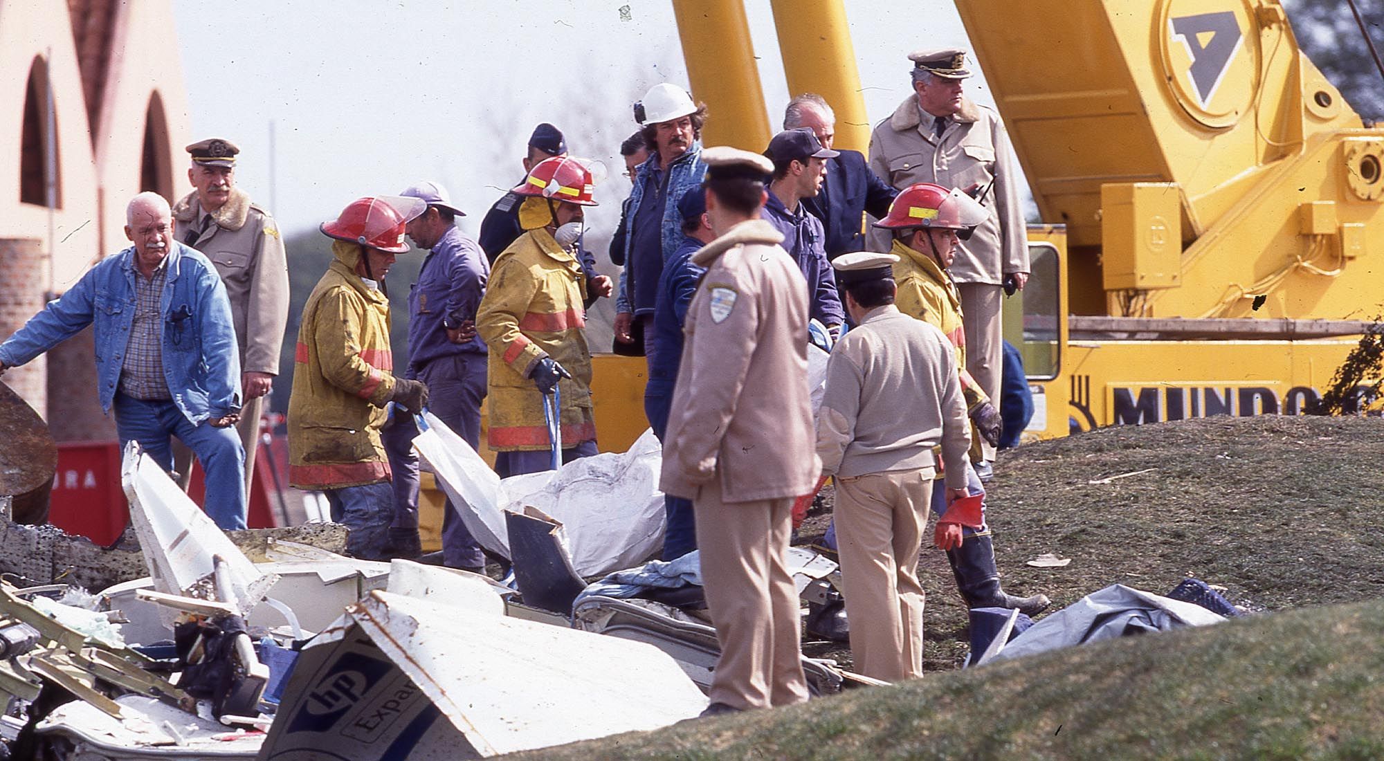 Galería de las fotos históricas de la tragedia de LAPA