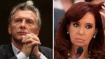 Mauricio Macri y Cristina Fernández. 