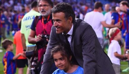 Dolor por la muerte de la Hija de Luis Enrique