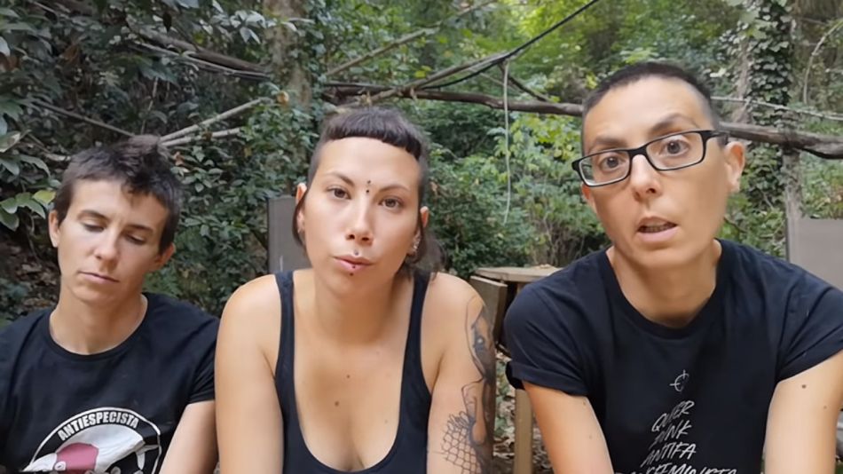 Integrantes de "Almas Veganas"