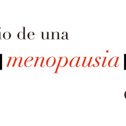 Hablemos de menopausia