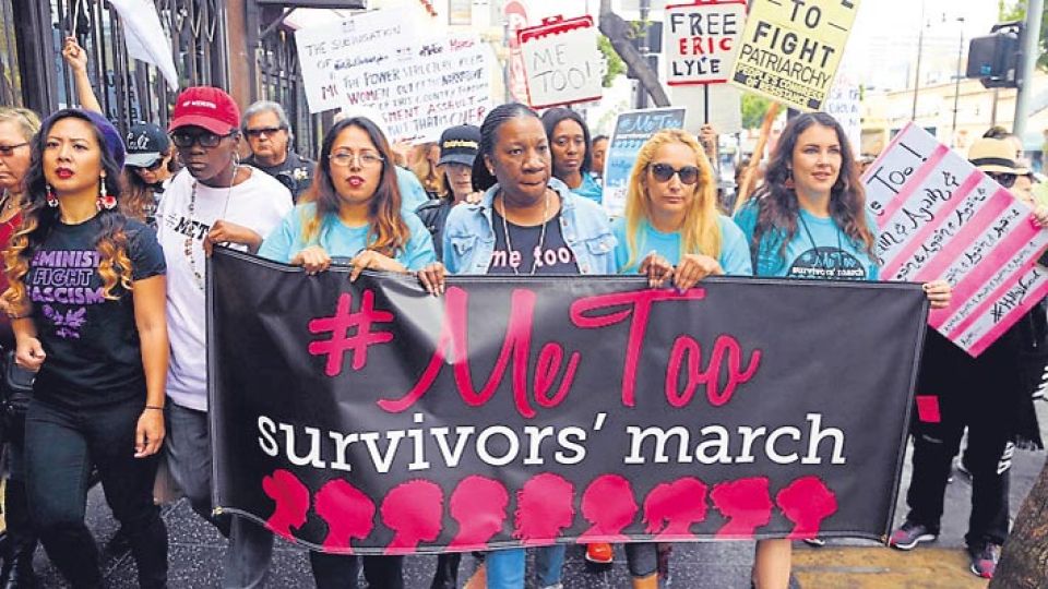 Reclamo. Marchas de mujeres en todo el mundo se sumaron al movimiento #Me Too.