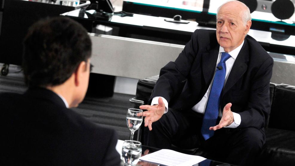 Roberto Lavagna en la entrevista con Jorge Fontevecchia.