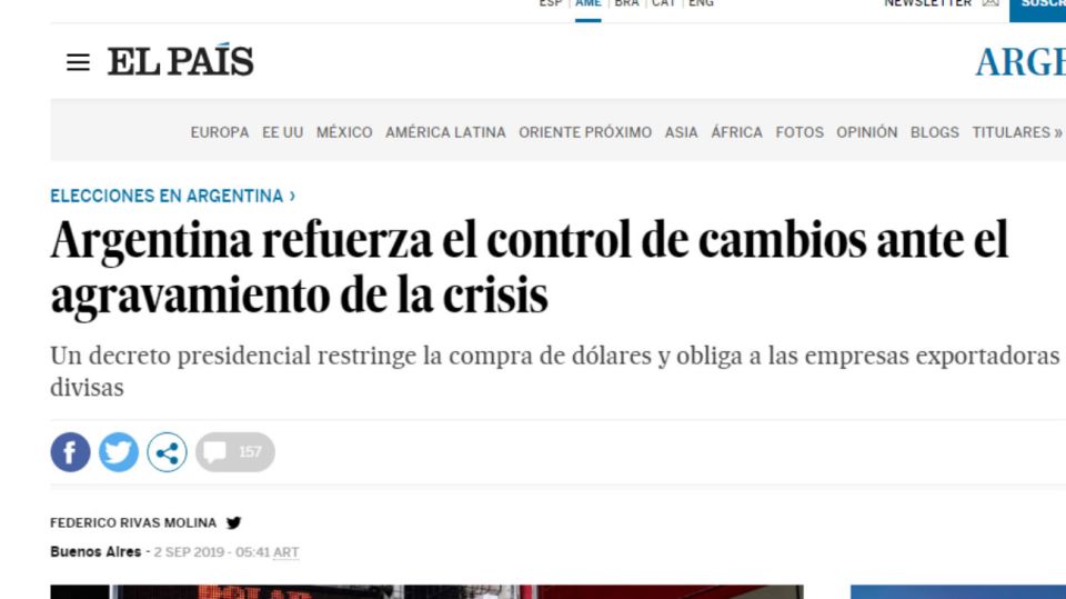 Repercusiones internacionales