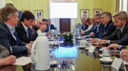 El presidente Mauricio Macri encabezó la reunión de Gabinete en la Casa de Gobierno.