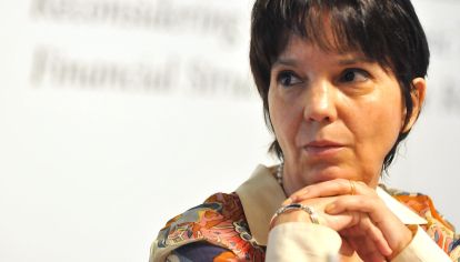 La extitular del Banco Central, Mercedes Marcó Del Pont.