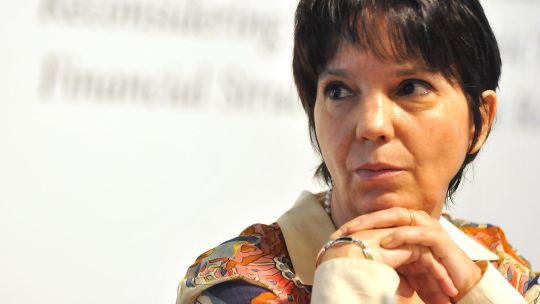 La extitular del Banco Central, Mercedes Marcó Del Pont.