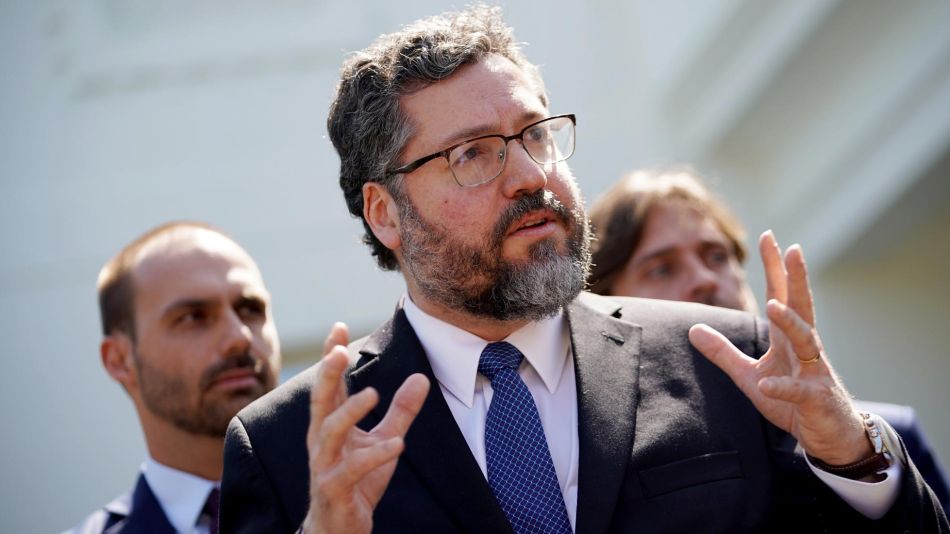 ministro de Relaciones Exteriores del Brasil Ernesto Araujo 20190903