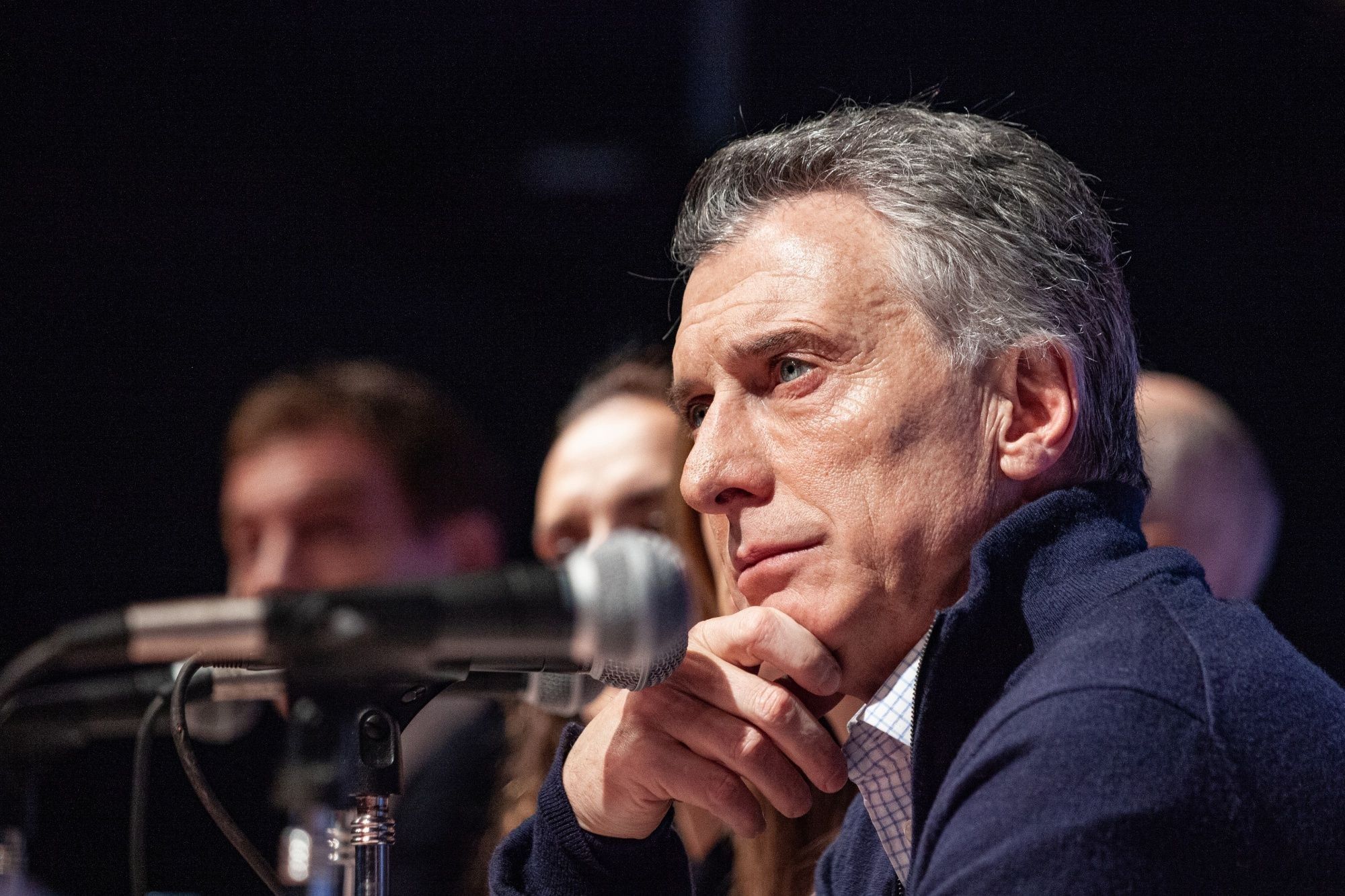 Mauricio Macri, presidente.