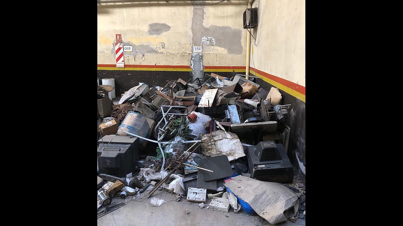 Actuales vistas del ex sede Billinghurst de la vieja SIDE