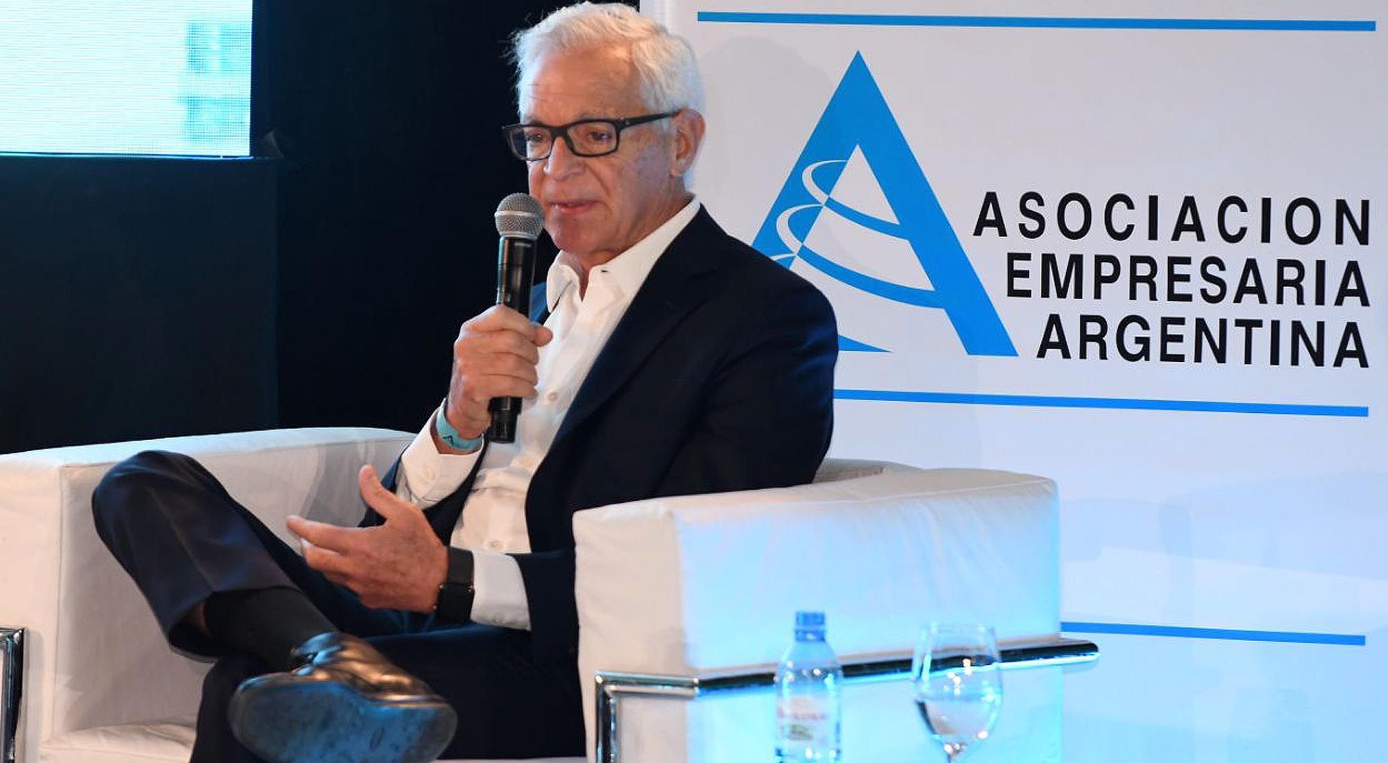 El presidente Mauricio Macri Cerró la jornada de AEA.