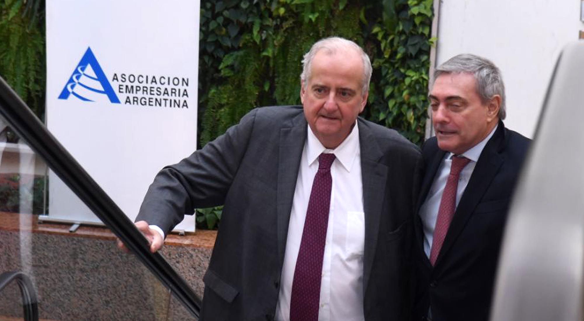 El presidente Mauricio Macri Cerró la jornada de AEA.