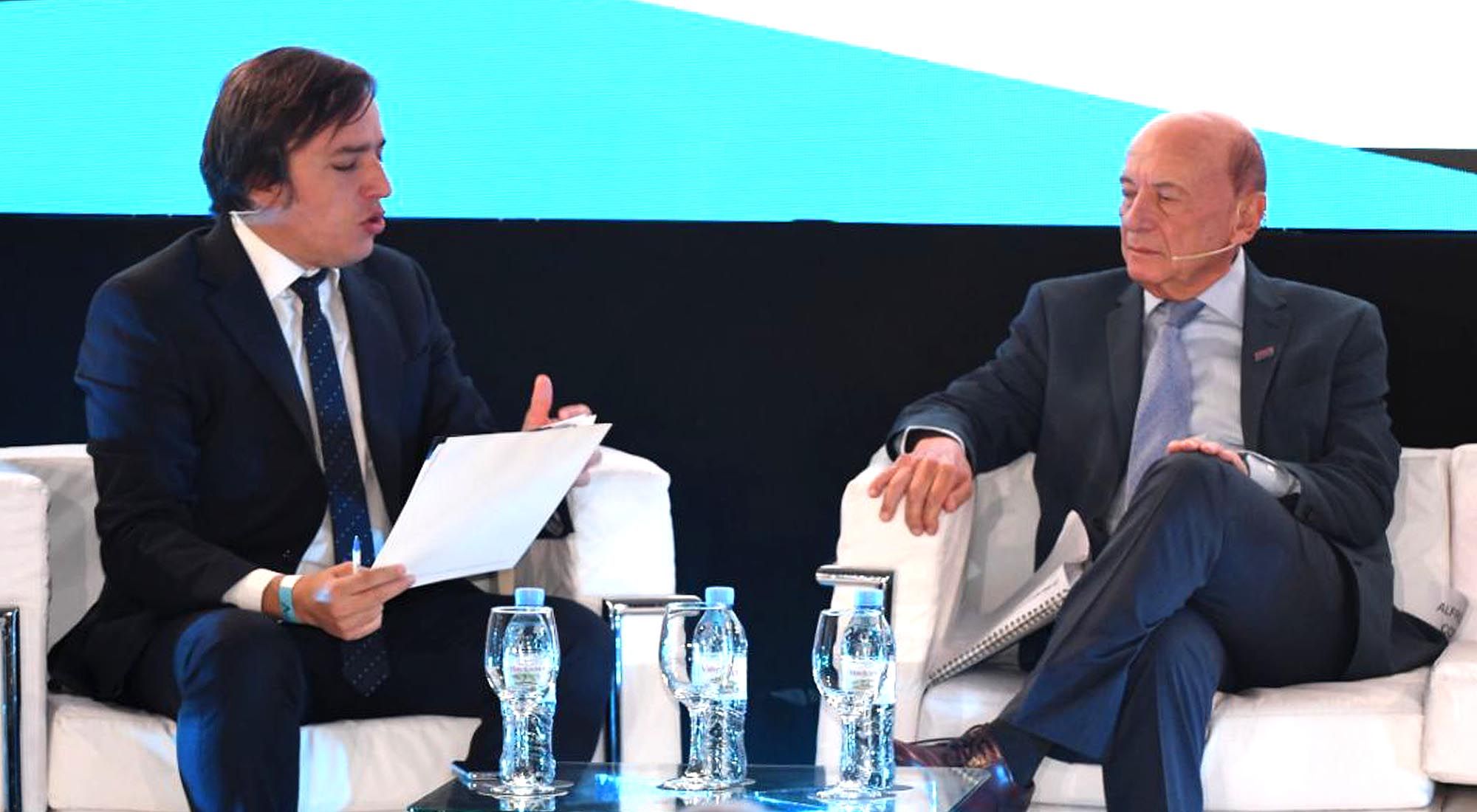 El presidente Mauricio Macri Cerró la jornada de AEA.