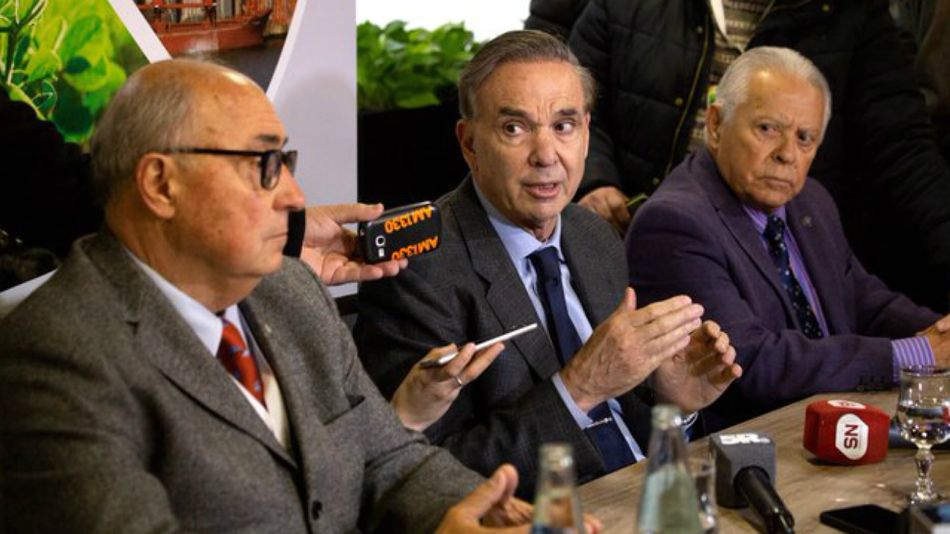 Pichetto en Mercosoja 2019, en Rosario.