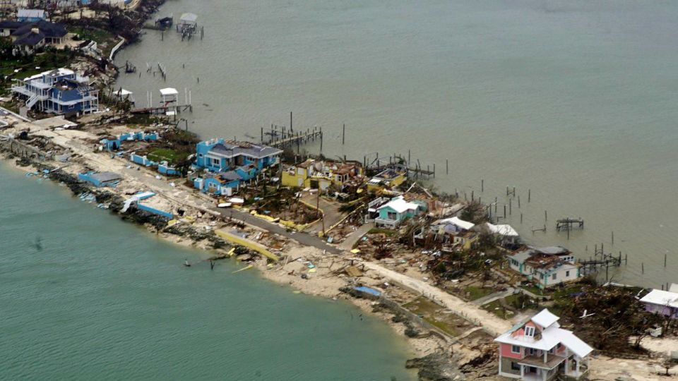 Islas Bahamas tras el huracán Dorian