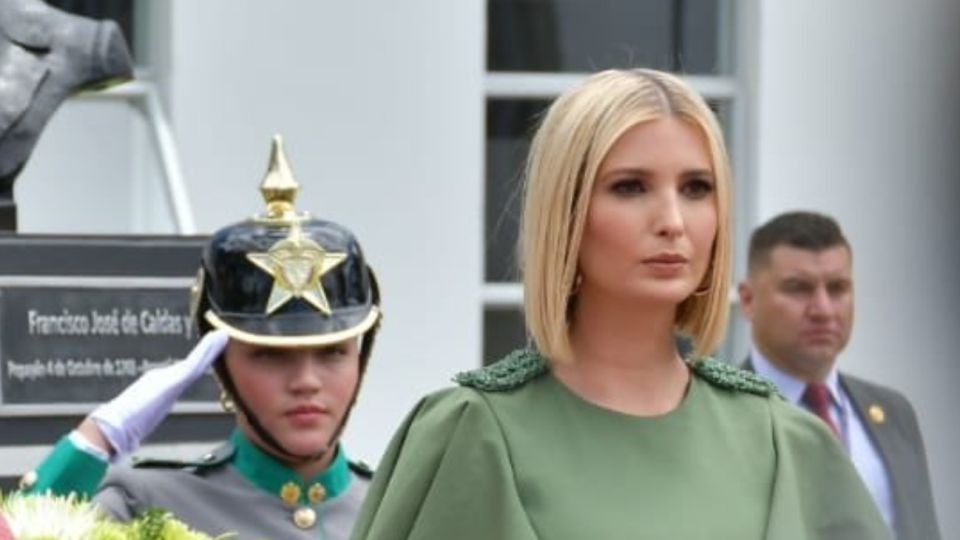 Antes de llegar a la Argentina, Ivanka Trump estuvo en Bogotá, Colombia, y participó de una serie de actos y reuniones.
