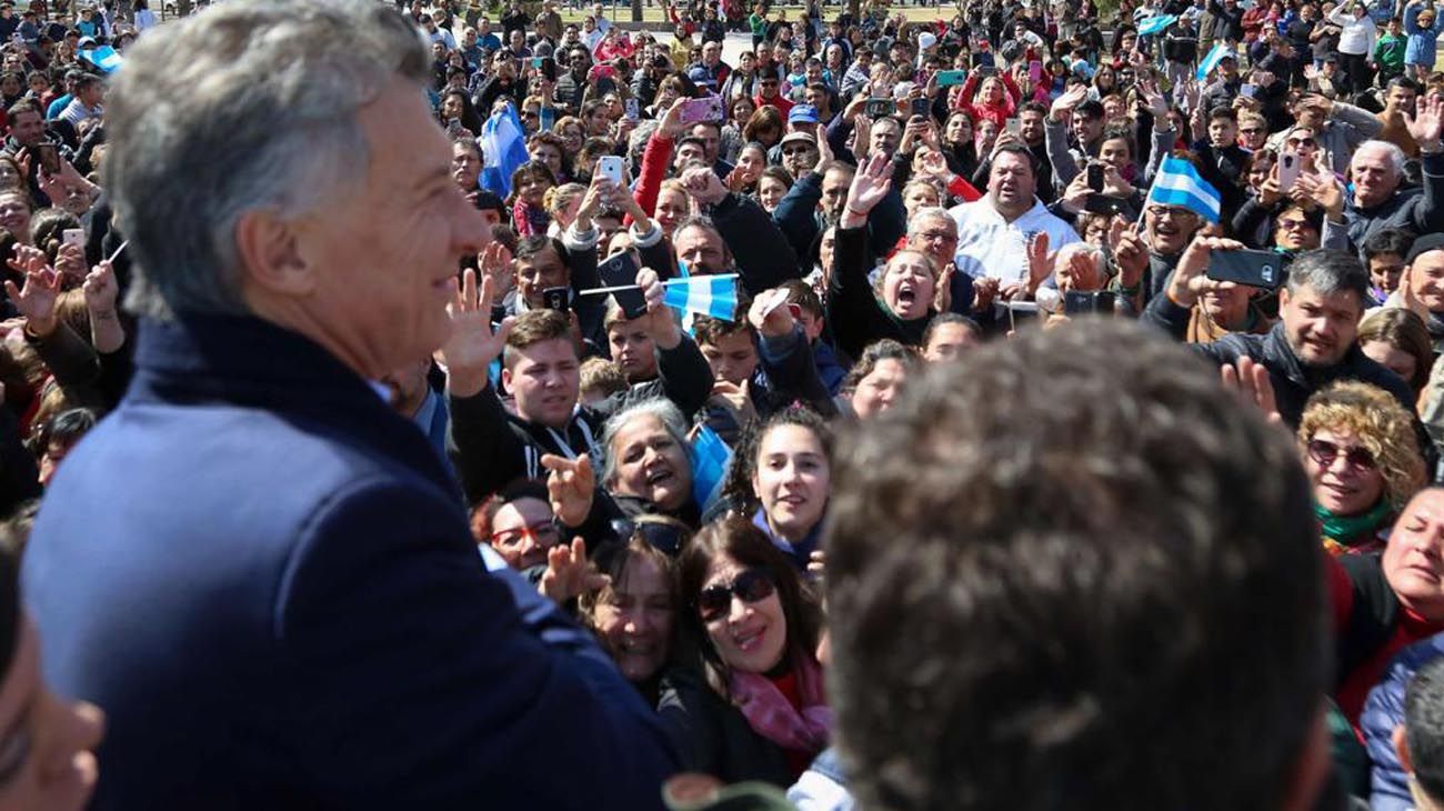 El presidente Mauricio Macri estuvo en Córdoba.