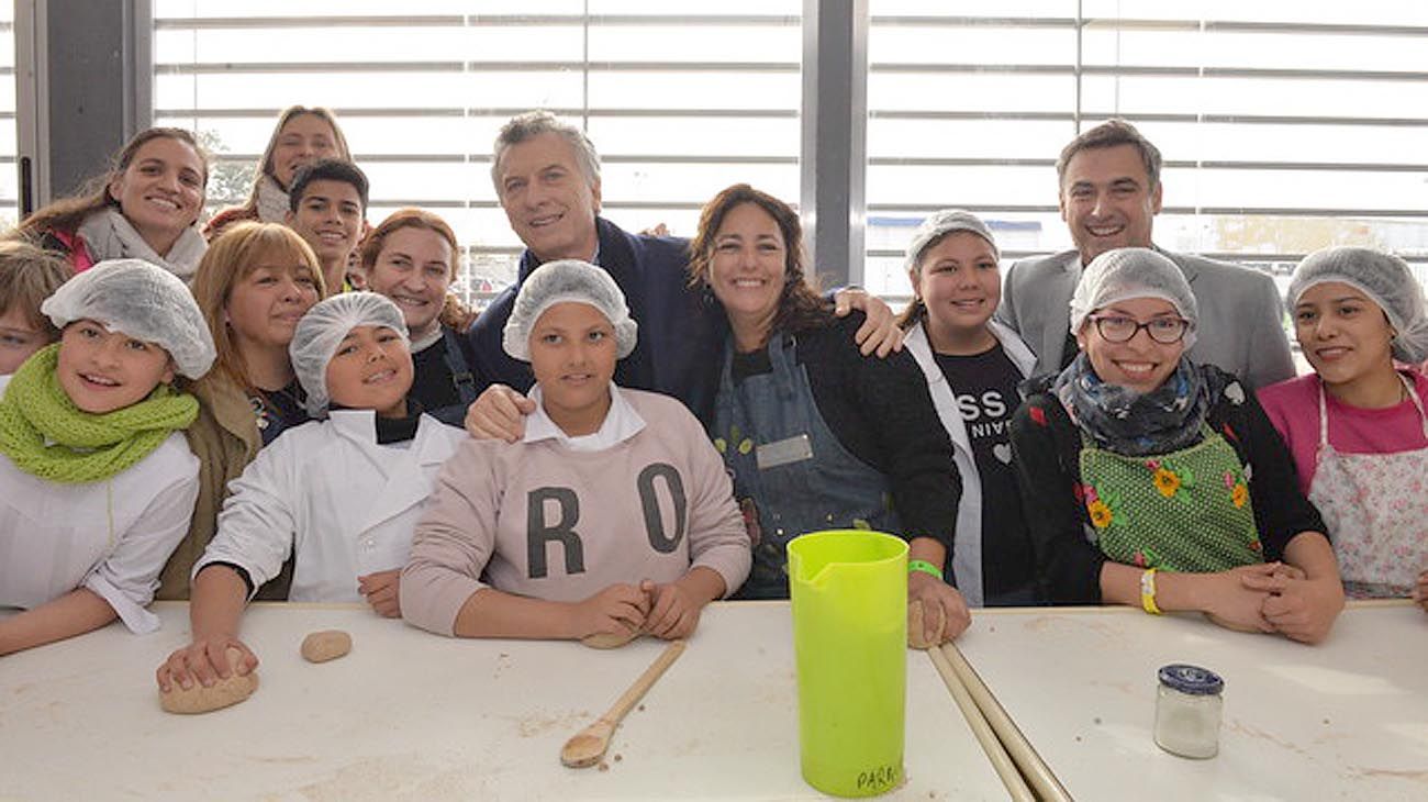 El presidente Mauricio Macri estuvo en Córdoba.