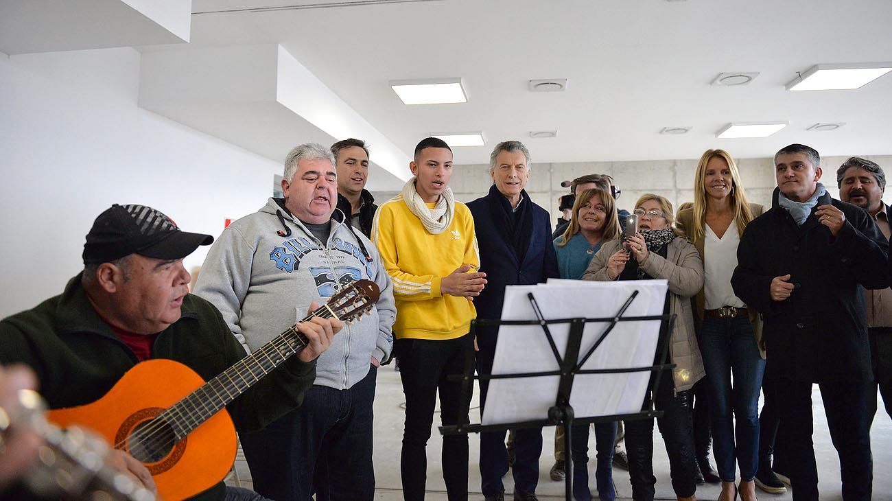 El presidente Mauricio Macri estuvo en Córdoba.
