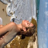 Anna Chiara del Boca se mostró en topless