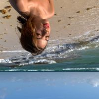 Anna Chiara del Boca se mostró en topless