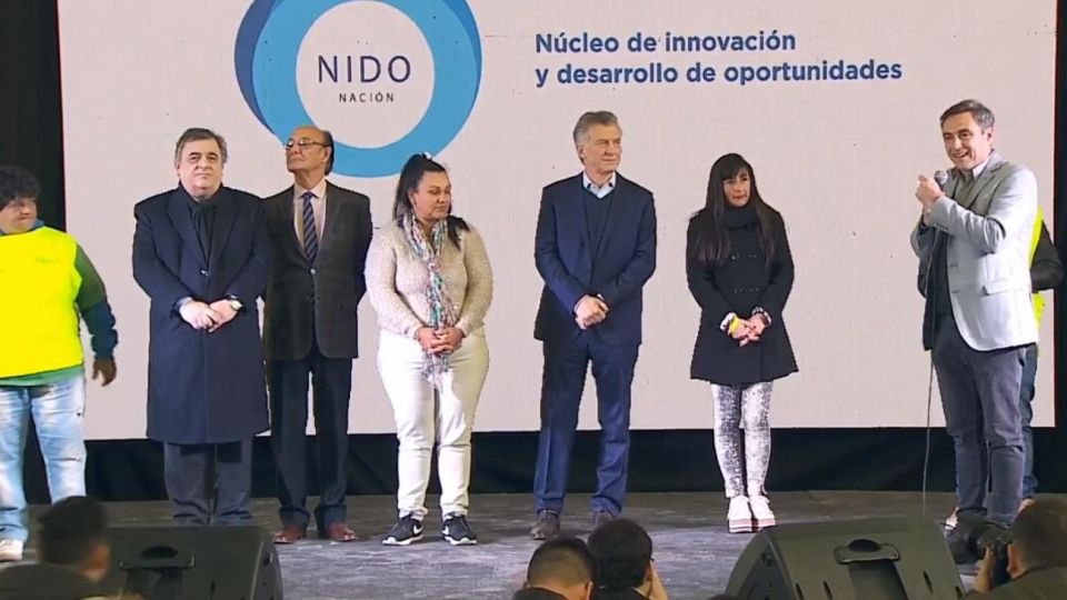 El presidente Mauricio Macri en Córdoba.