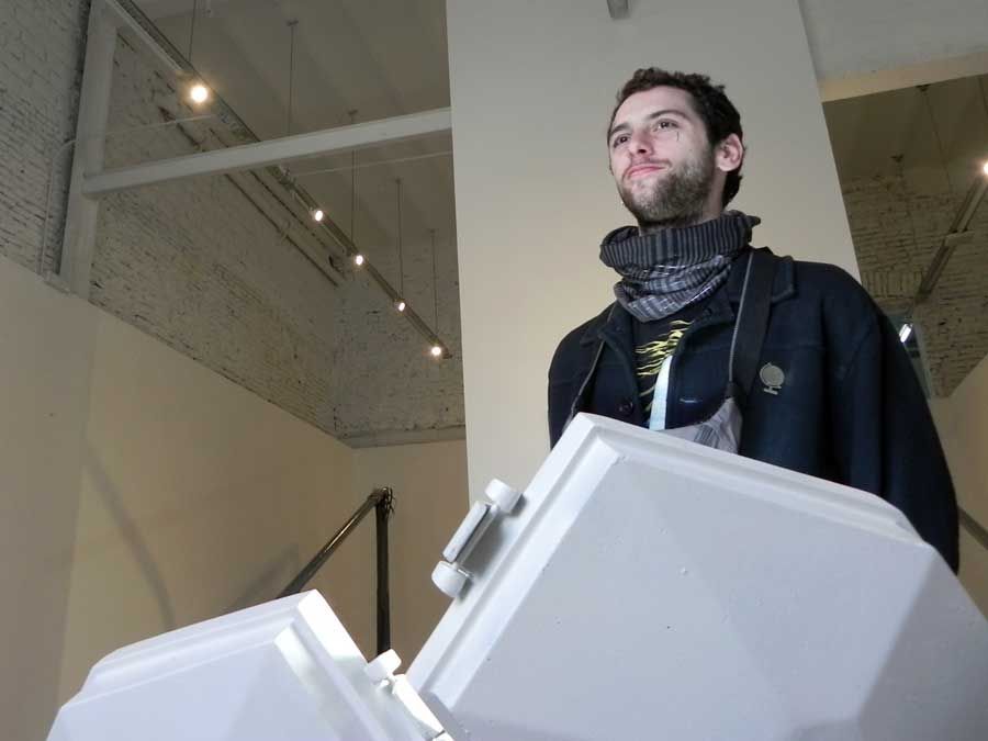 Yo adivino el parpadeo, de Federico Cantini, en Fundación Andreani.