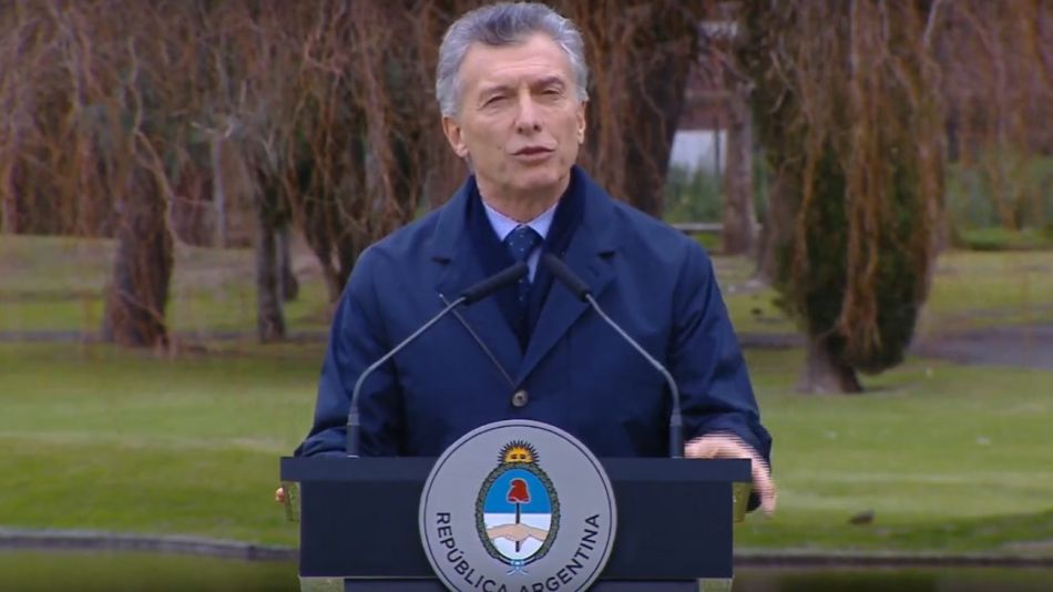 Macri recibió a la comitiva de la CIDH en Olivos.