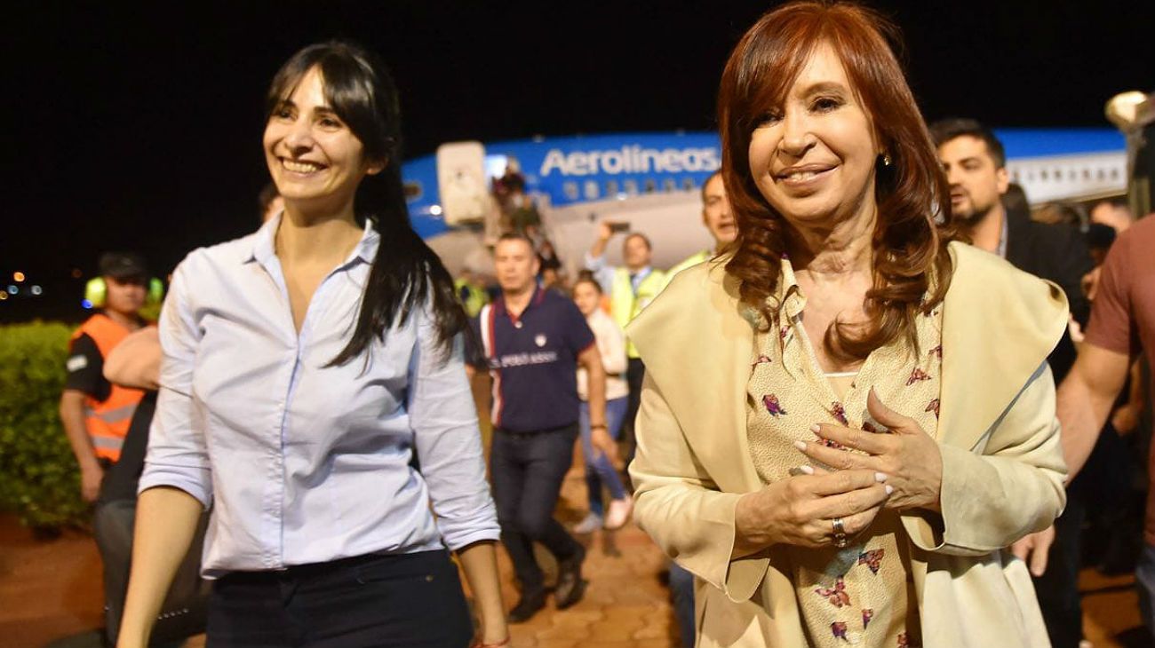 La llegada de Cristina a Misiones, para presentar Sinceramente.