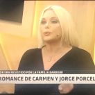 Carmen Barbieri contó cómo fue su primera cita en un hotel alojamiento con Porcel