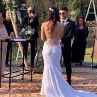 La soñada boda de Florencia, la hija del "Chato" Prada