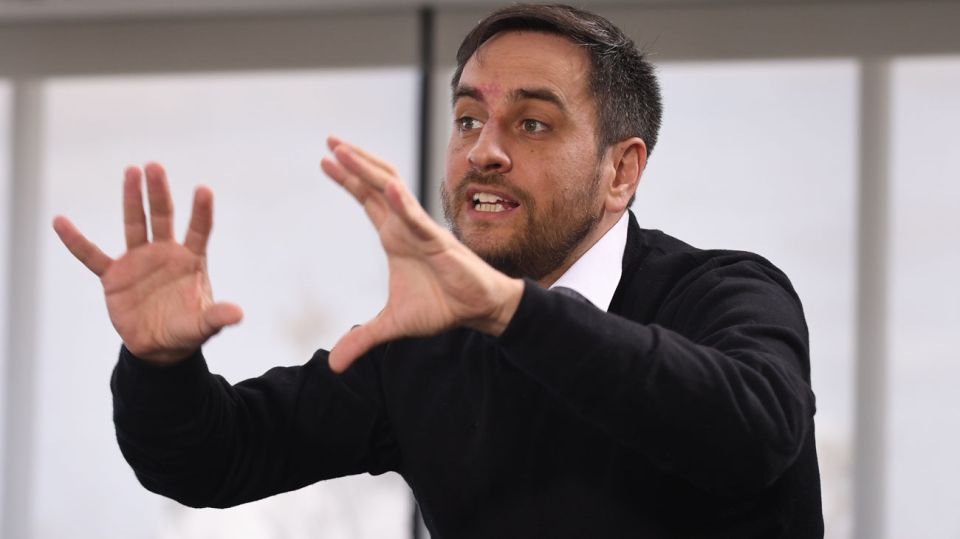 Juan Cabandié, en la entrevista con Jorge Fontevecchia.