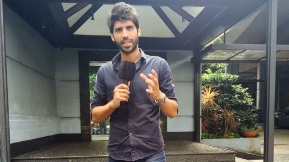 Eugenio Veppo, productor televisivo y cronista.