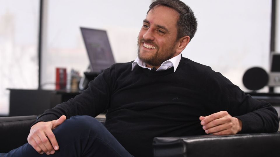 Juan Cabandié, en la entrevista con Jorge Fontevecchia.
