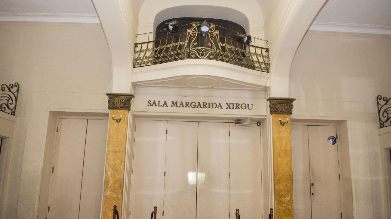 El Teatro Margarita Xirgu, una sala que tiene una capacidad para 487 personas.