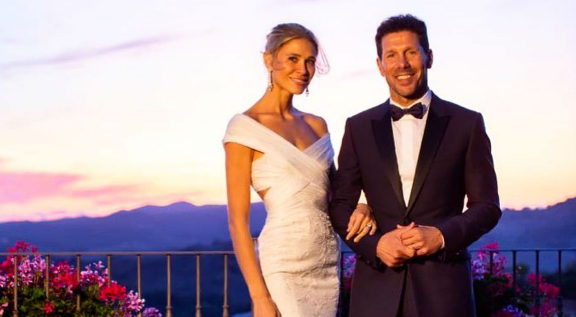 Las nuevas fotos de la boda de Diego Simeone y Carla Pereyra